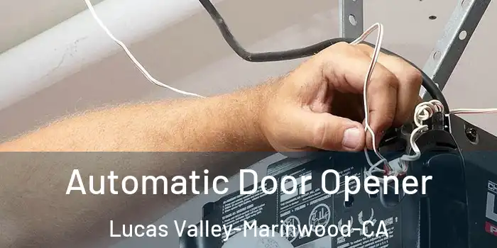  Automatic Door Opener Lucas Valley-Marinwood-CA