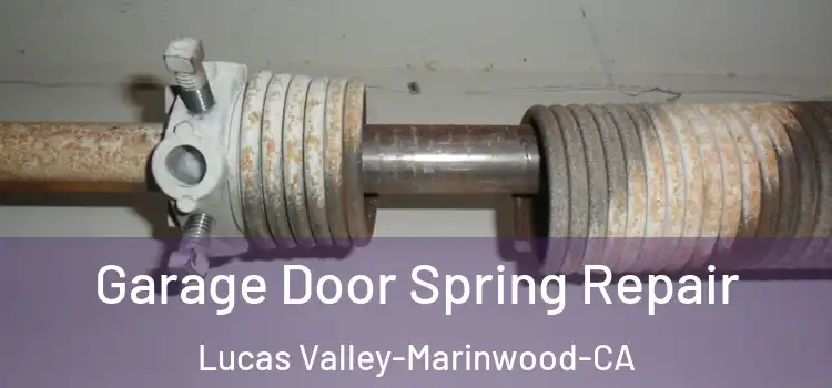 Garage Door Spring Repair Lucas Valley-Marinwood-CA