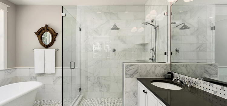 bathroom shower door installation in Lucas Valley-Marinwood