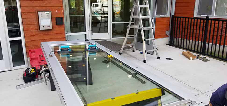 storefront door glass replacement Lucas Valley-Marinwood